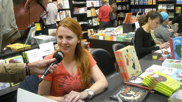 boekenbeurs 2011 ianka pancarte