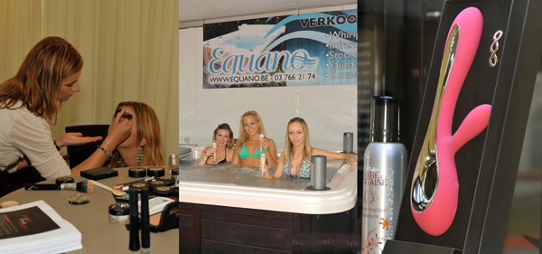 exclusive glamour event jacuzzi pancarte