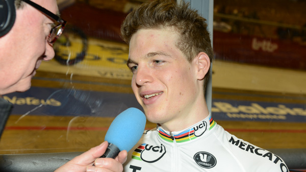 12 11 22 gentse zesdaagse 2012 dag 3 gijs van hoecke pancarte