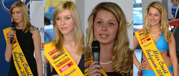 miss coast 2013 persvoorstelling emma en celeste pancarte