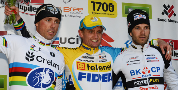 parkcross maldegem 2013 podium pancarte