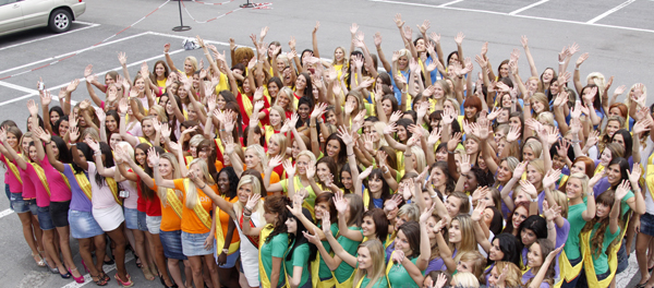 miss belgi 2014 nationale missendag pancarte groep