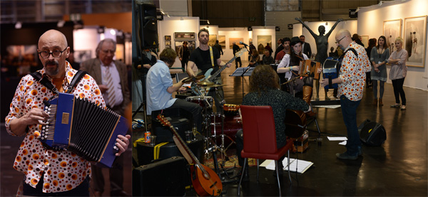 art center hores lille dirk de keyzer met groep pancarte