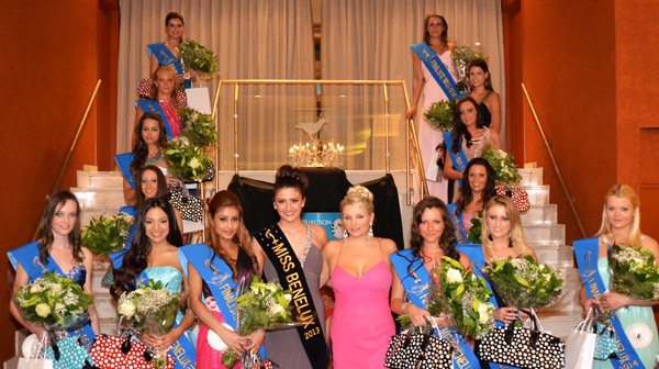 miss benelux 2014 persvoorstelling groep pancarte